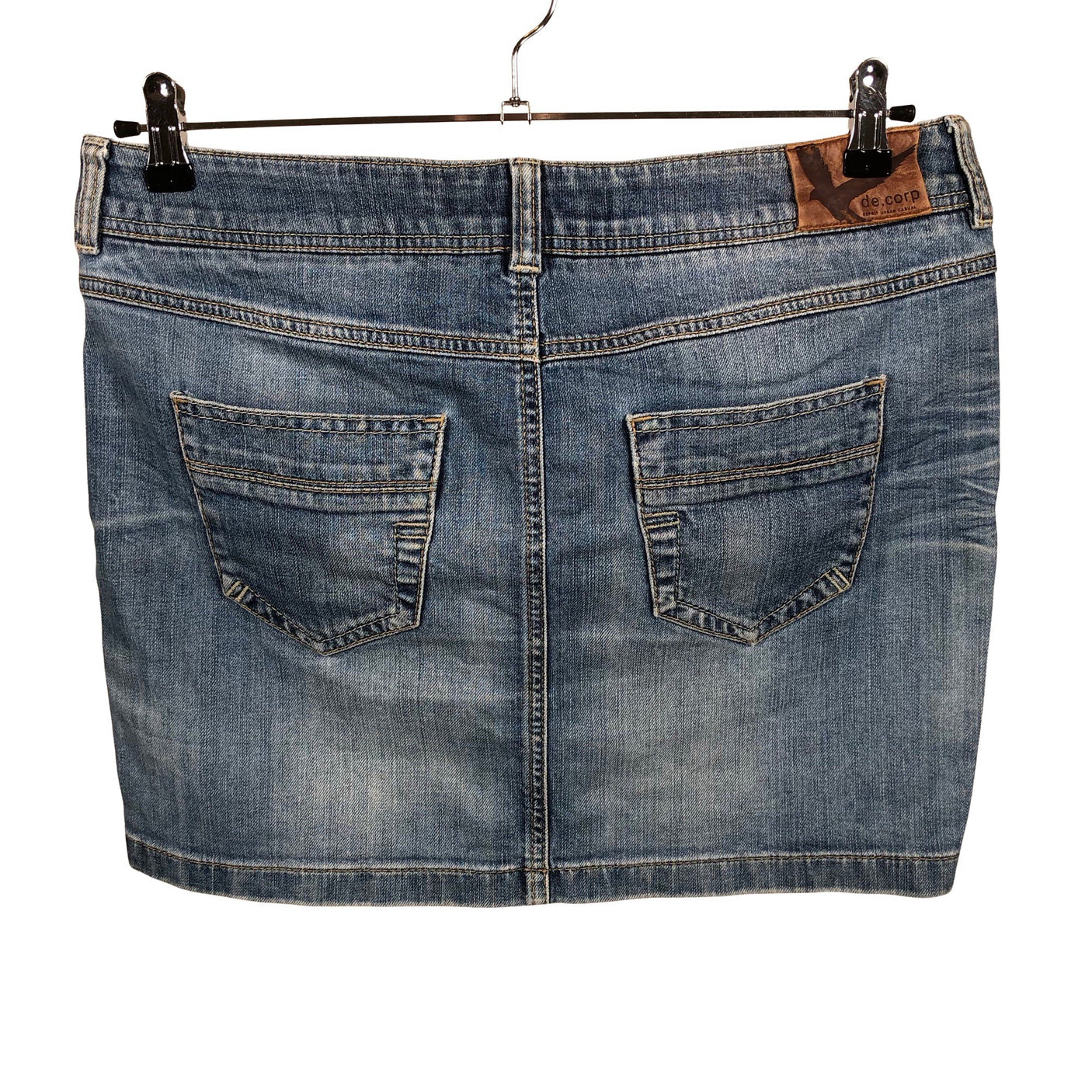 Unisex Esprit - Denim skirt, size 40 - Light blue (2)
