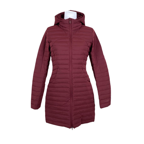 Unisex Lululemon - Light down jacket, size 38 - Wine red ()
