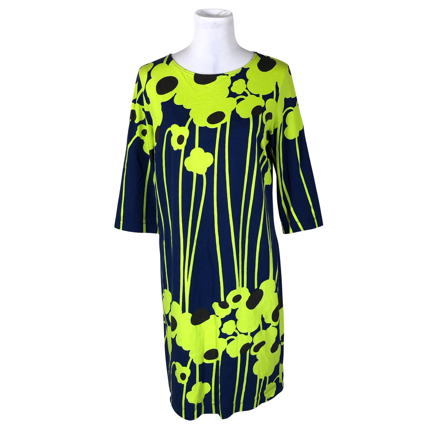 Unisex Marimekko - Tricot dress, size 40 - Blue (1)