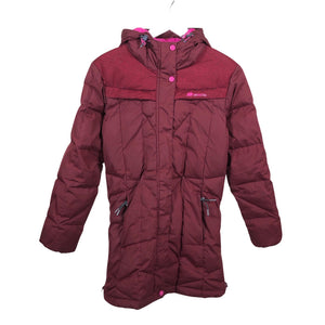 Unisex Skogstad - Down jacket, size 158 - 164 - Wine red (1)