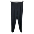 Unisex Massimo Dutti - Straight leg trousers, size 34 - Black ()
