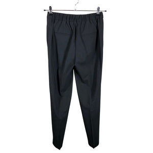 Unisex Massimo Dutti - Straight leg trousers, size 34 - Black (2)