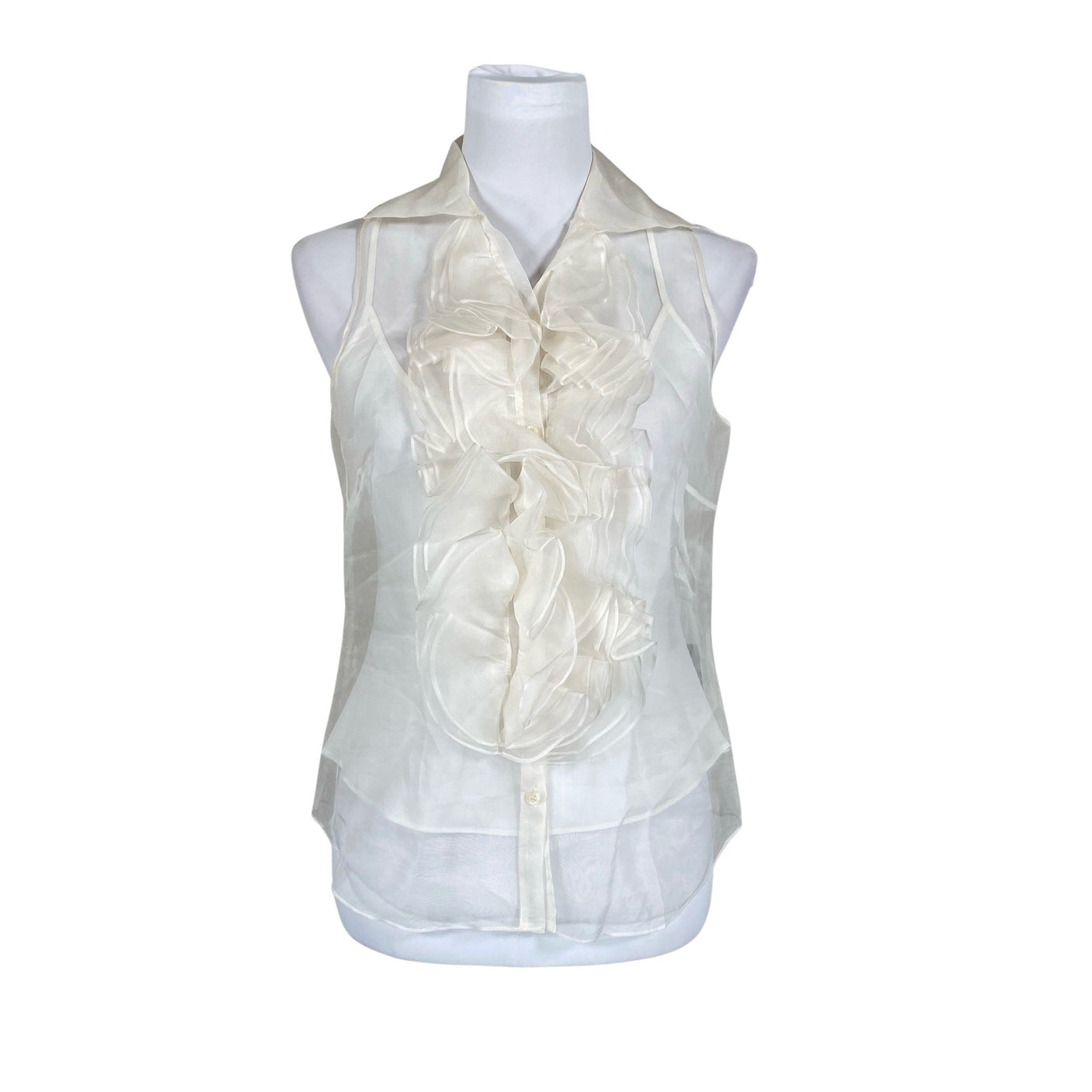 Unisex Lauren Ralph Lauren - Party top, size 36 - White (1)