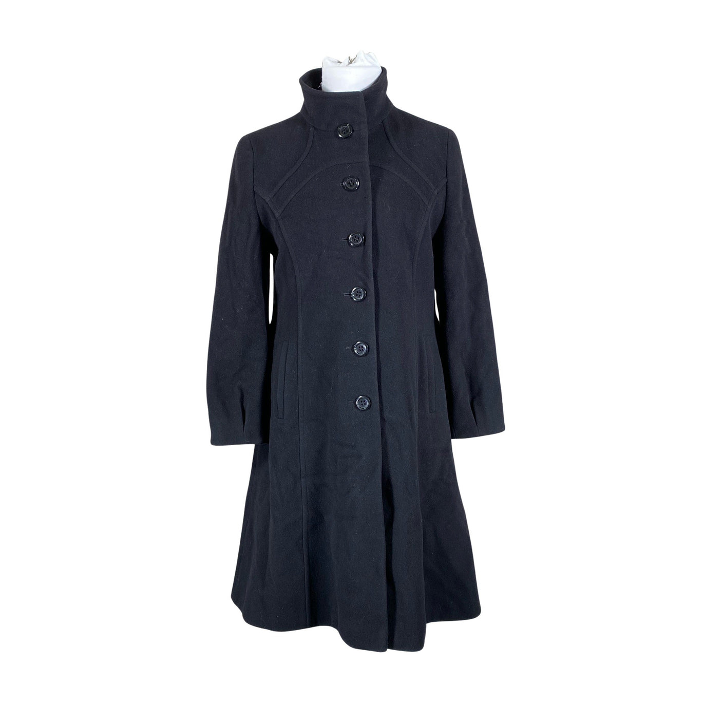 Unisex Erich Fend - Wool coat, size 42 - Black (1)