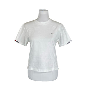 Unisex Tommy Jeans (Tommy Hilfiger) - T-shirt, size 36 - White (1)