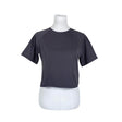 Unisex Uniqlo - Sports shirt, short sleeve, size 34 - Gray ()