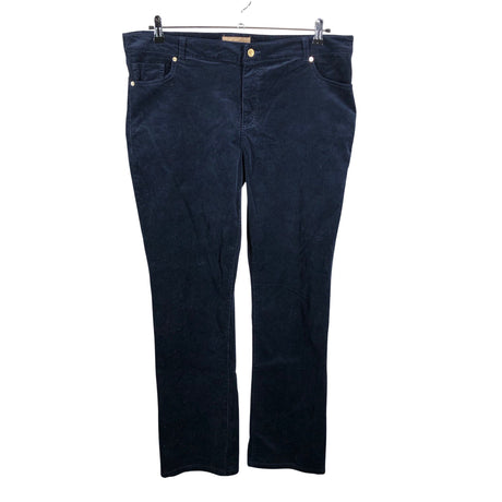 Unisex Noom - Velvet pants, size 46 - Blue ()