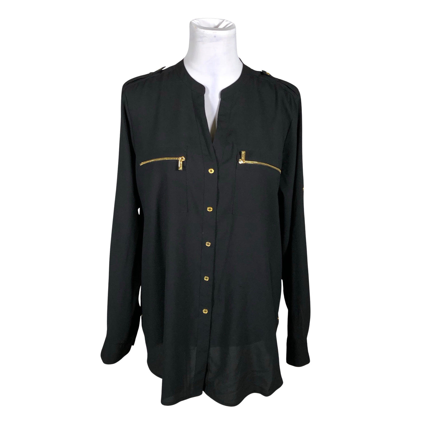 Unisex Calvin Klein - Blouse, size 40 - Black (1)