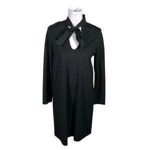 Unisex Massimo Dutti - Tricot dress, size 38 - Black (1)