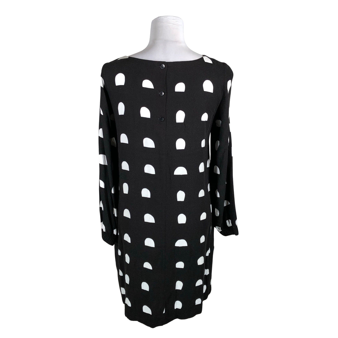 Unisex Marimekko - Schiffon dress, size 36 - Black (2)