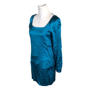 Unisex Filippa K. - Schiffon tunic, size 36 - Blue (3)