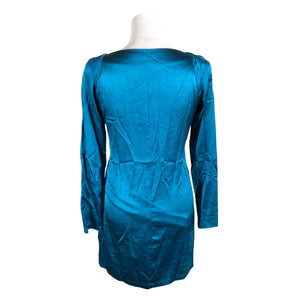 Unisex Filippa K. - Schiffon tunic, size 36 - Blue (2)