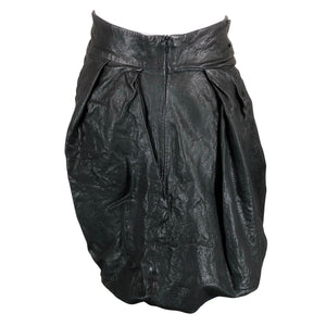 Unisex All Saints Spitalfields - Leather skirt, size 36 - Black (2)