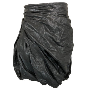 Unisex All Saints Spitalfields - Leather skirt, size 36 - Black (1)