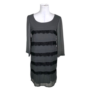 Unisex Soaked - Schiffon dress, size 36 - Gray (1)