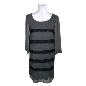 Unisex Soaked - Schiffon dress, size 36 - Gray (1)