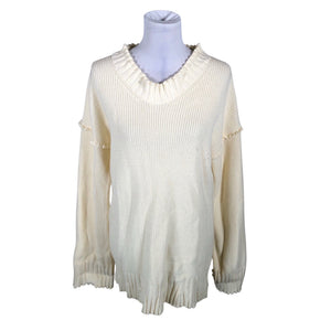 Unisex Arket - Knit tunic, size 36 - Natural white (1)