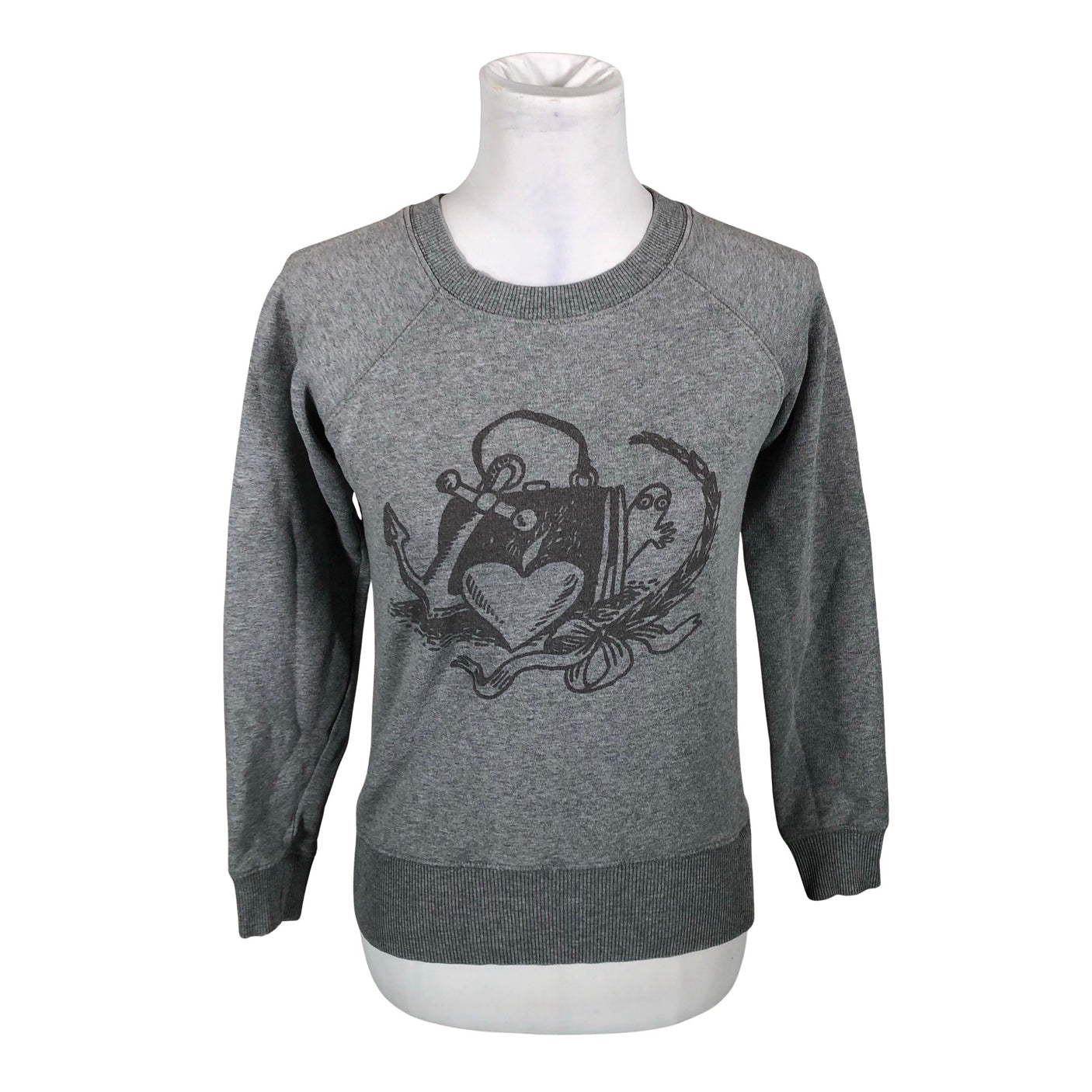Unisex IVANAhelsinki - Sweatshirt, size 34 - Gray (1)