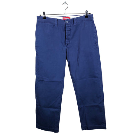 Unisex Supreme - Chinos, size W32 - Blue ()