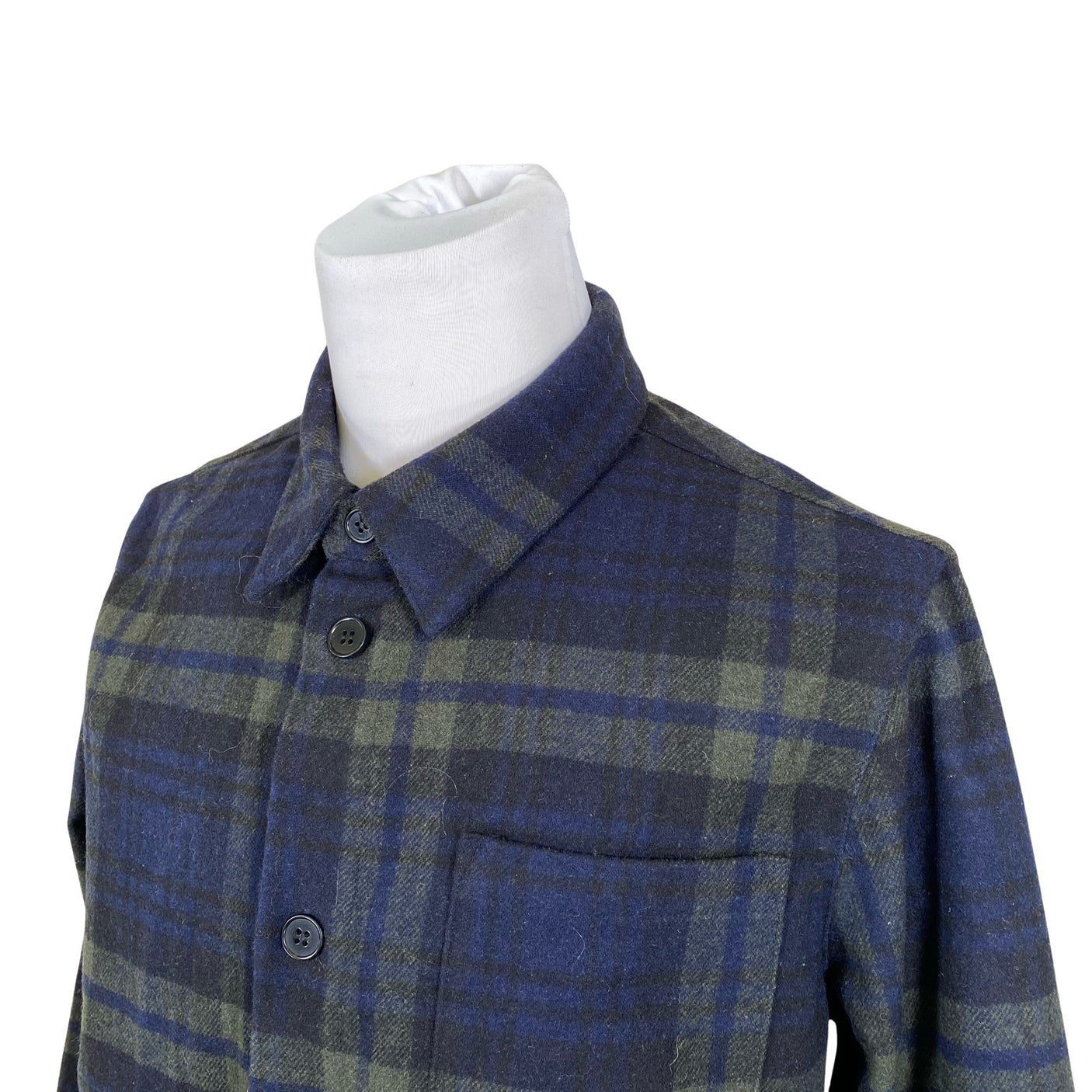 Unisex Les Deux - Flannel shirt, size XL - Blue (3)