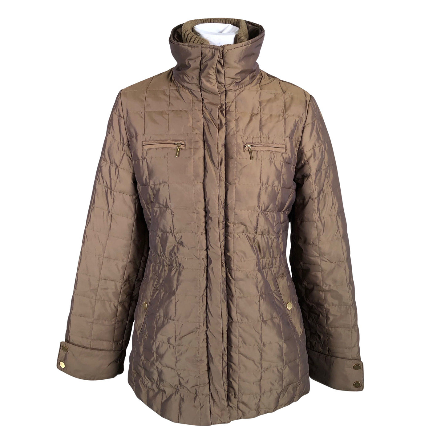 Unisex Talbots - Down jacket, size 36 - Brown (1)