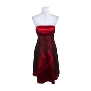 Unisex Yves Calin - Party dress, size 38 - Red (3)