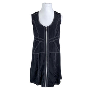 Unisex Estelle - Schiffon dress, size 44 - Black (1)
