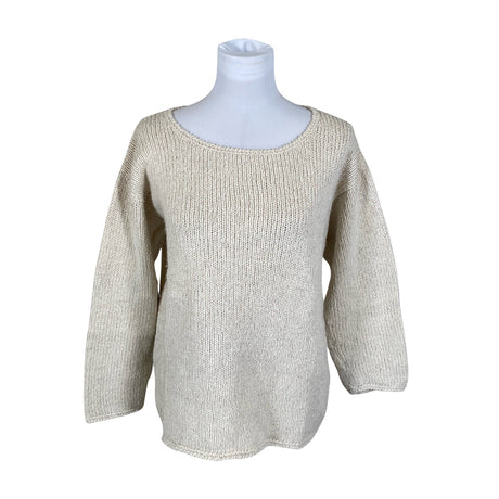 Unisex Handmade - Sweater, size 40 - Natural white ()
