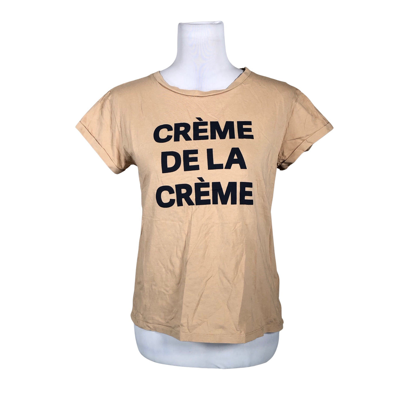 Unisex Holly & Whyte by Lindex - T-shirt, size 38 - Beige (1)
