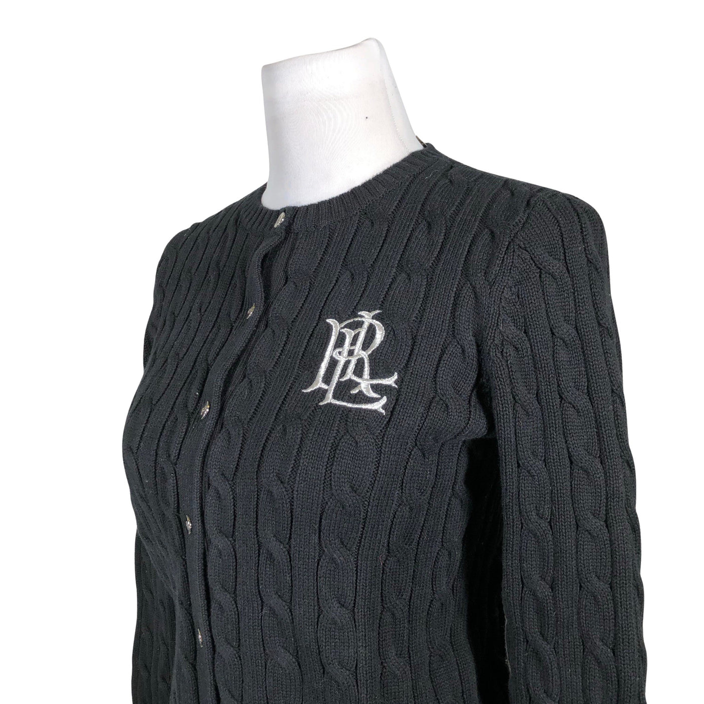 Unisex Lauren Ralph Lauren - Cardigan, size 38 - Black (3)