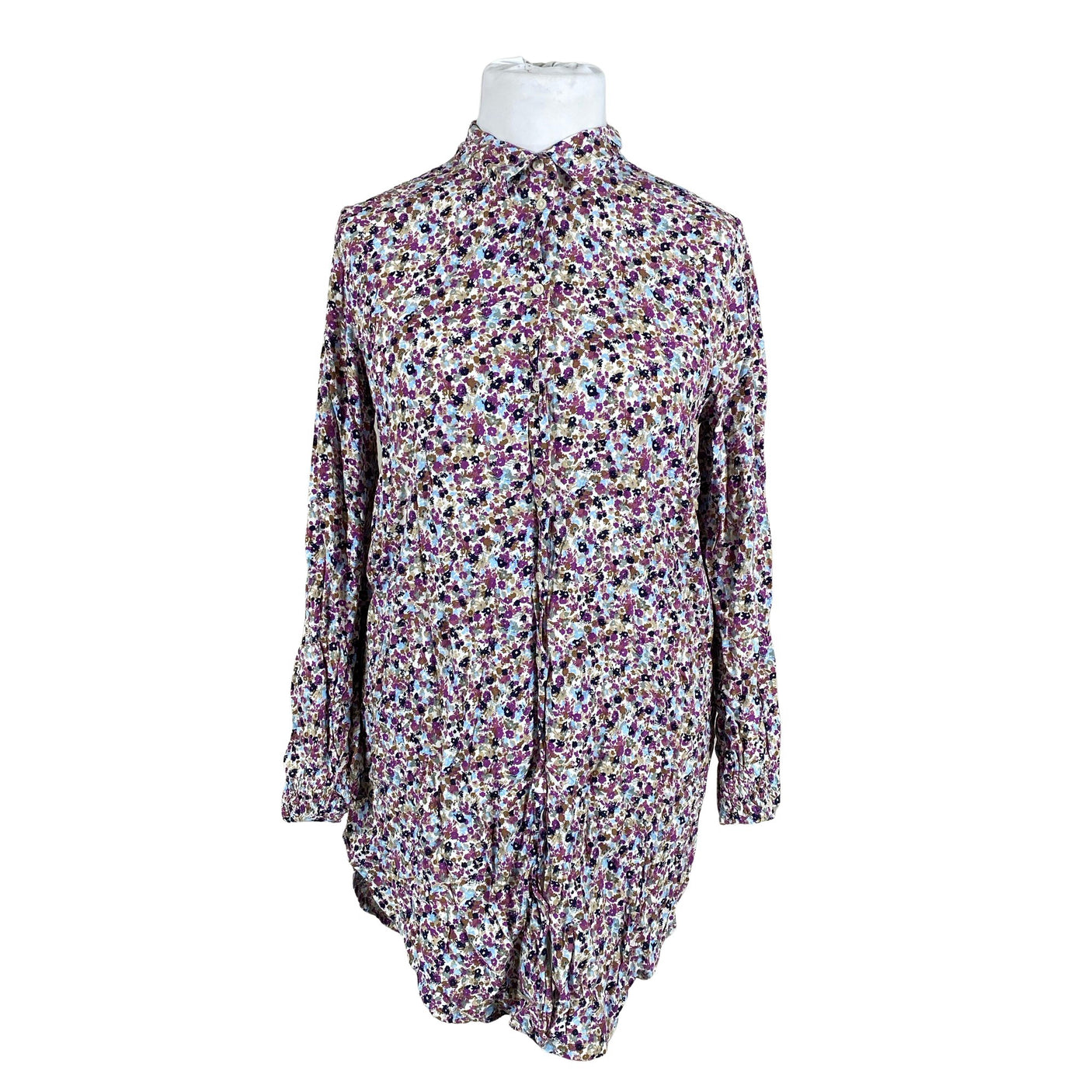 Unisex b.Young - Schiffon dress, size 44 - Violet (1)