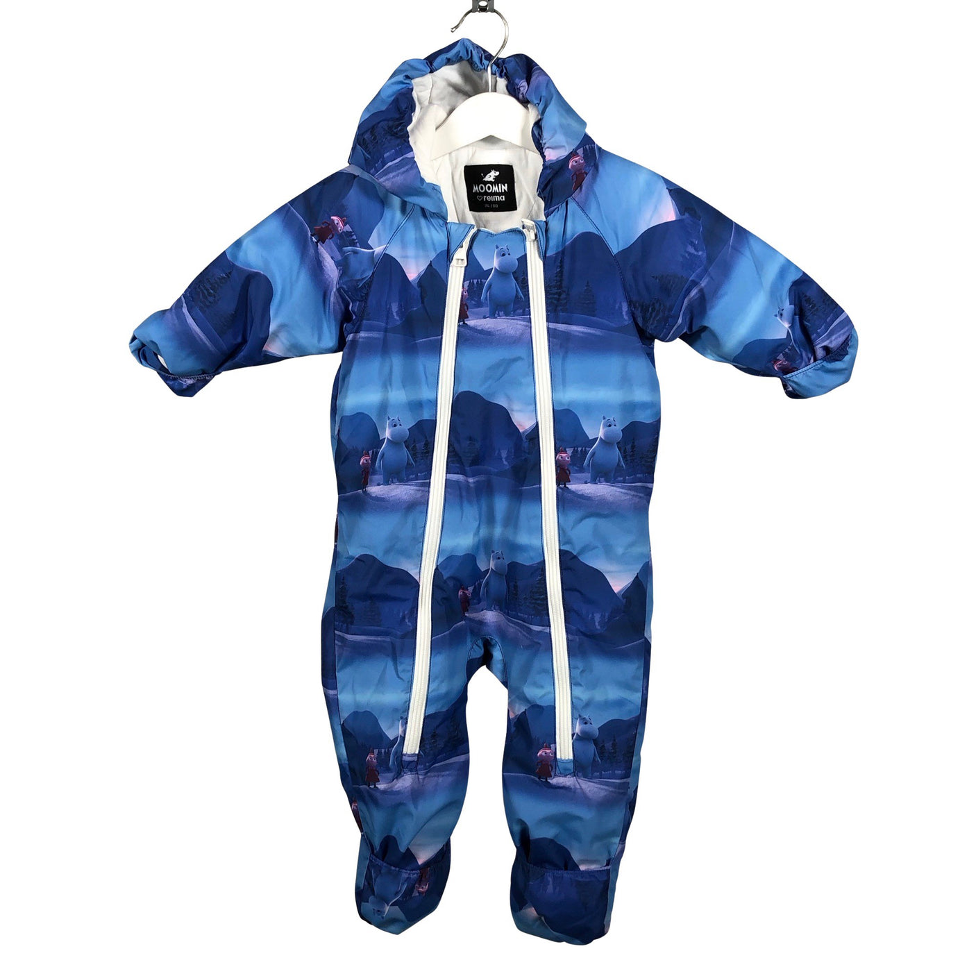 Unisex Reima - Winter overall, size 74 - 80 - Blue (1)