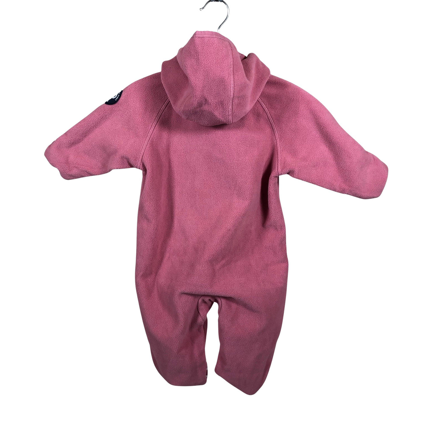 Unisex Polarn O. Pyret - Windfleece jumpsuit, size 62 - 68 - Light pink (2)