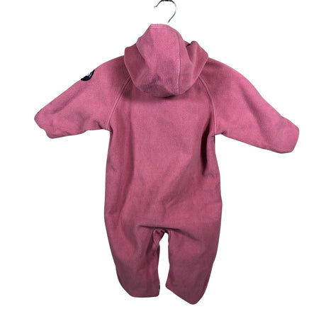 Unisex Polarn O. Pyret - Windfleece jumpsuit, size 62 - 68 - Light pink (2)