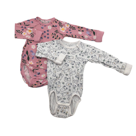 Unisex Polarn O. Pyret - Body, size 74 - 80 - Light pink ()