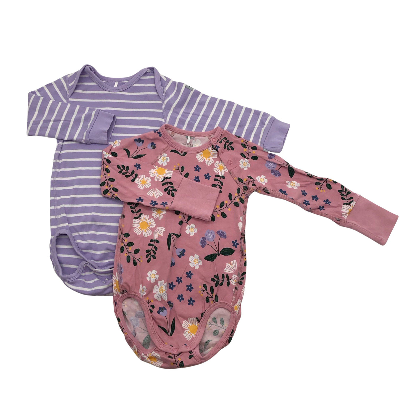 Unisex Polarn O. Pyret - Body, size 74 - 80 - Violet (1)
