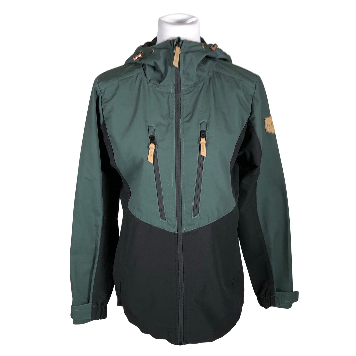 Unisex Ivalo - Outdoor jacket, size 36 - Green (3)