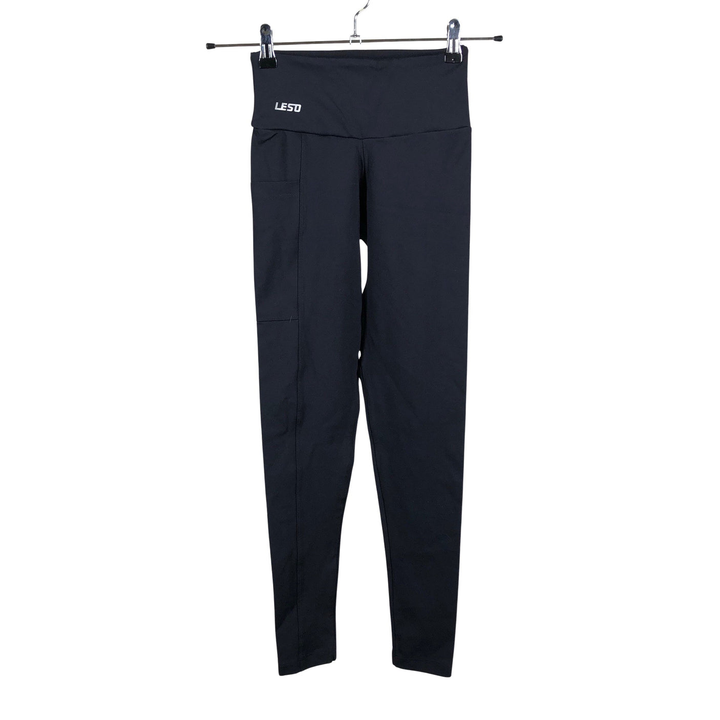 Unisex Leso - Sports tights, size 36 - Black (1)