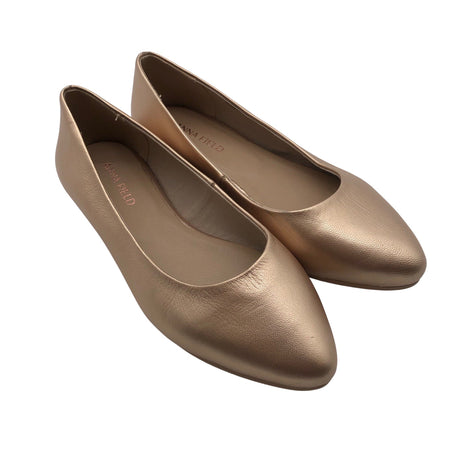 Unisex Anna Field - Ballerinas, size 35 - Gold (2)