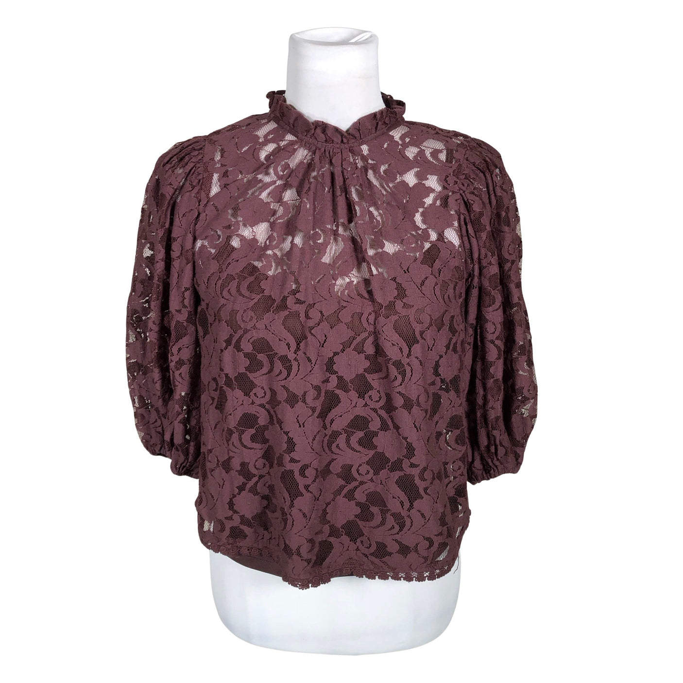 Unisex Newbie - Party shirt, size 36 - Wine red (1)