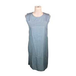 Unisex Esprit - Schiffon dress, size 36 - Light blue (1)