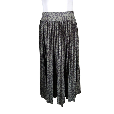 Unisex Mosaic - Pleated skirt, size 36 - Green ()