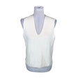 Unisex Esprit - Knit vest, size 36 - White ()