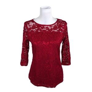 Unisex S.T.I - Party shirt, size 38 - Wine red (1)