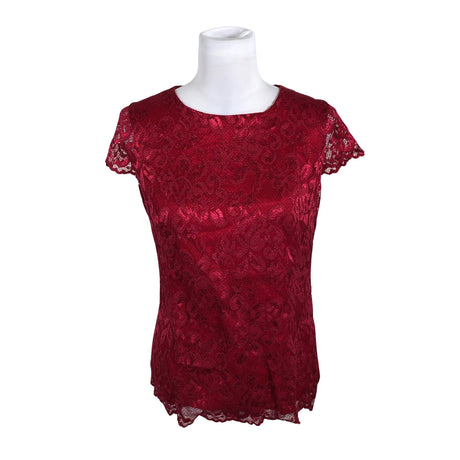 Unisex Promise - Party shirt, size 34 - Wine red ()