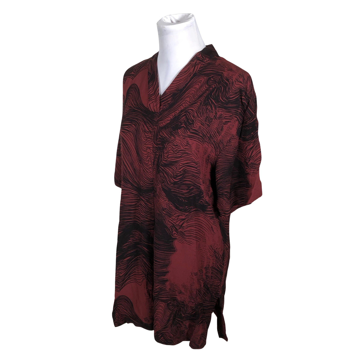Unisex Marimekko - Dress, size 34 - Wine red (3)