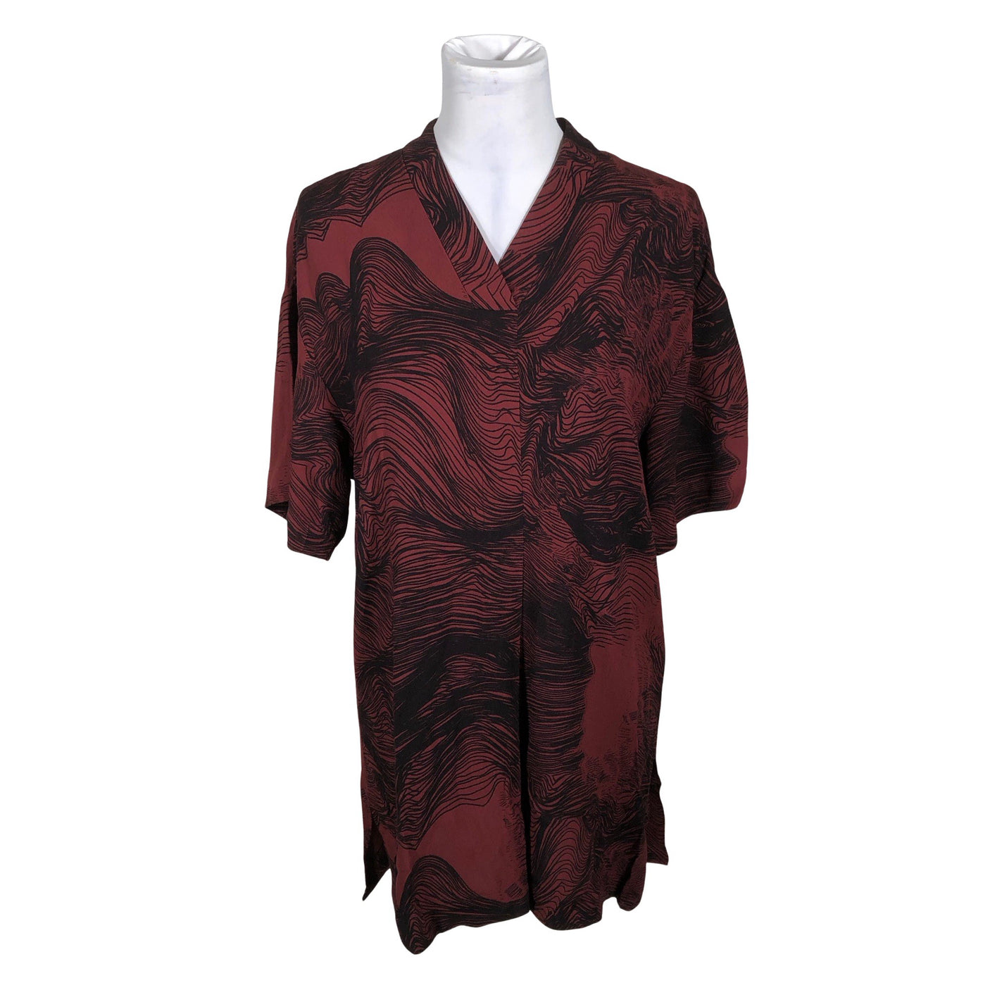 Unisex Marimekko - Dress, size 34 - Wine red (1)