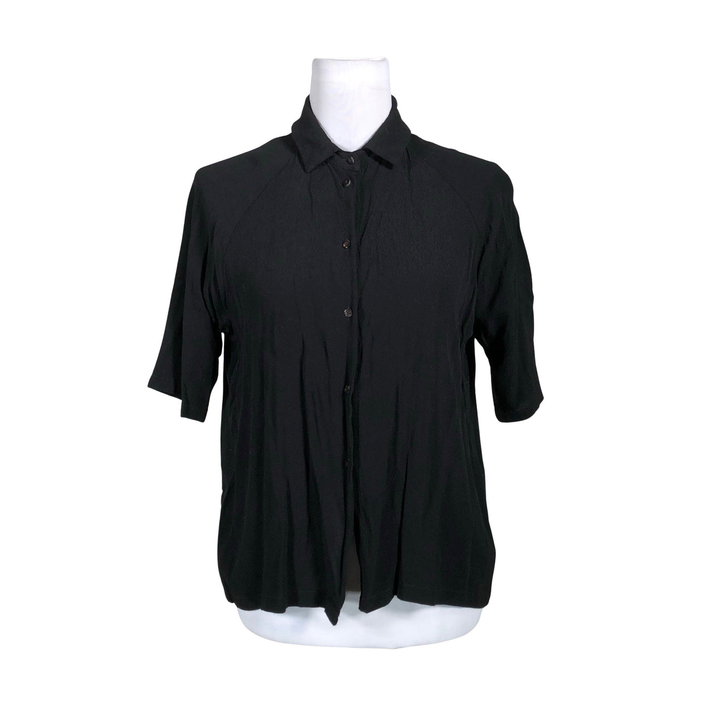 Unisex Elvine - Short-sleeved blouse, size 38 - Black (1)
