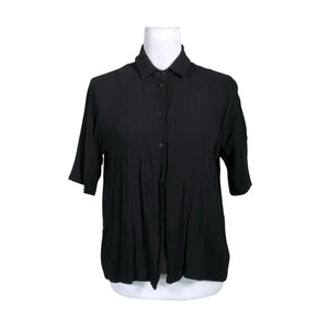 Unisex Elvine - Short-sleeved blouse, size 38 - Black (1)