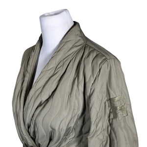 Unisex R-collection - Quilted jacket, size 36 - Gray (3)